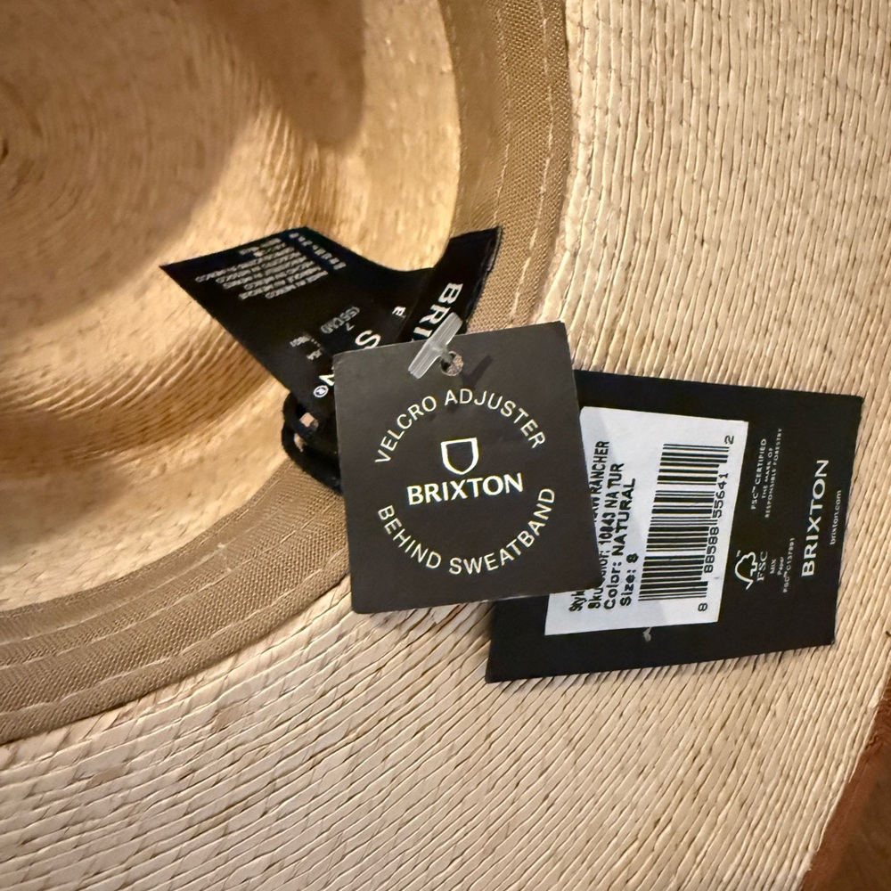 Brixton JO STRAW RANCHER HAT - Picture 8 of 10